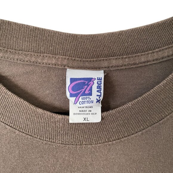 Vintage Life Is Full Of Important Choices Cigars Graphic T-Shirt Brown Size XL - Picture 4 of 9